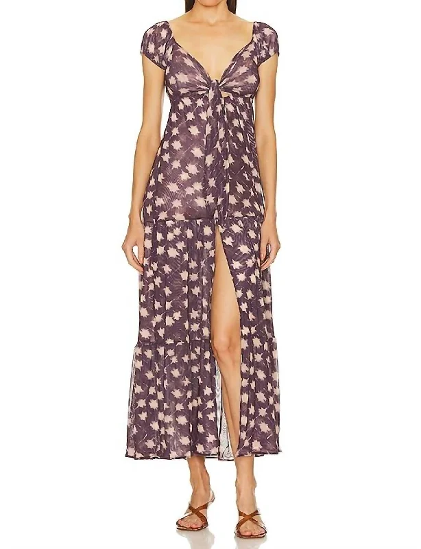 Sneak Peek Sale Dylan Dress In Eggplant