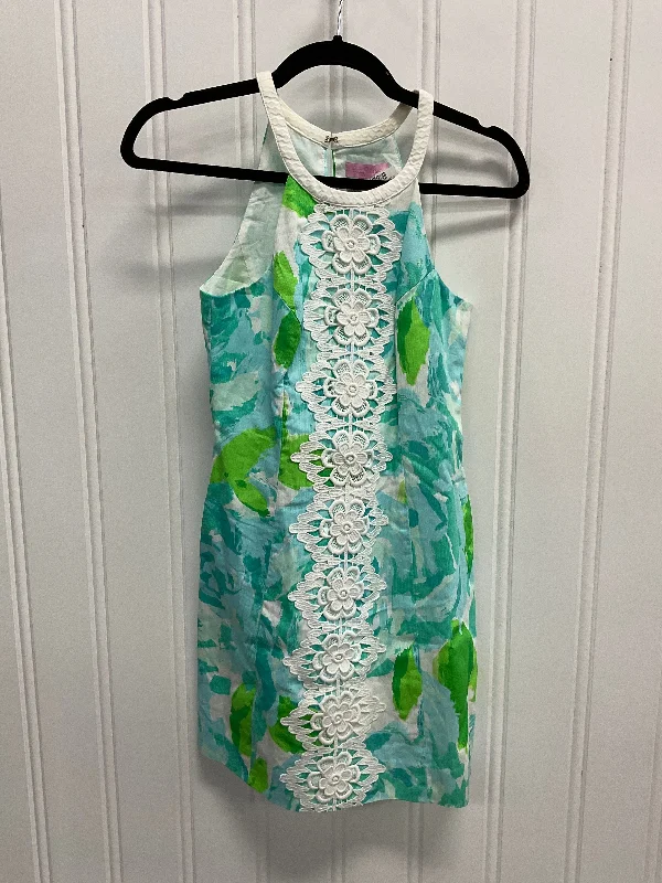 Online Specials Dress Casual Short By Lilly Pulitzer In Green, Size: Xs