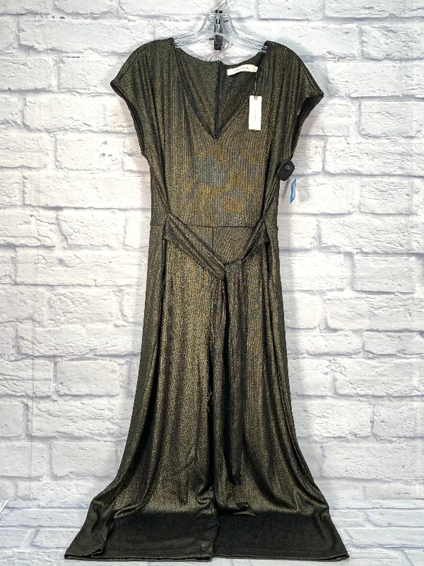 Year-End Sale Jumpsuit By Bishop + Young In Gold, Size: Xl