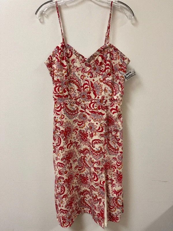 Price Rollback Dress Casual Midi By Jessica Simpson In Red, Size: L