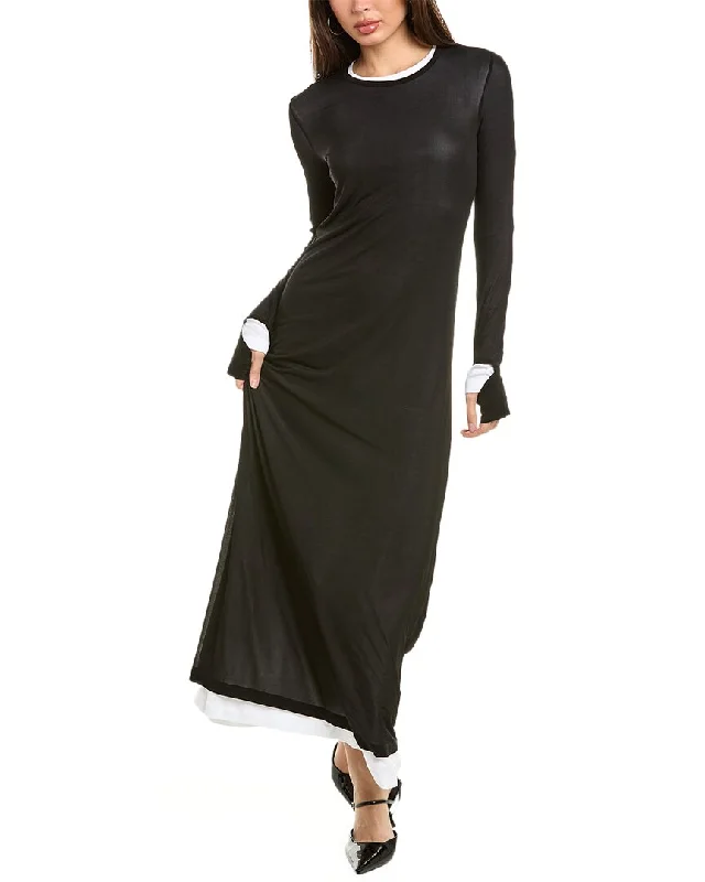 Sale Event Helmut Lang Layered Maxi Dress