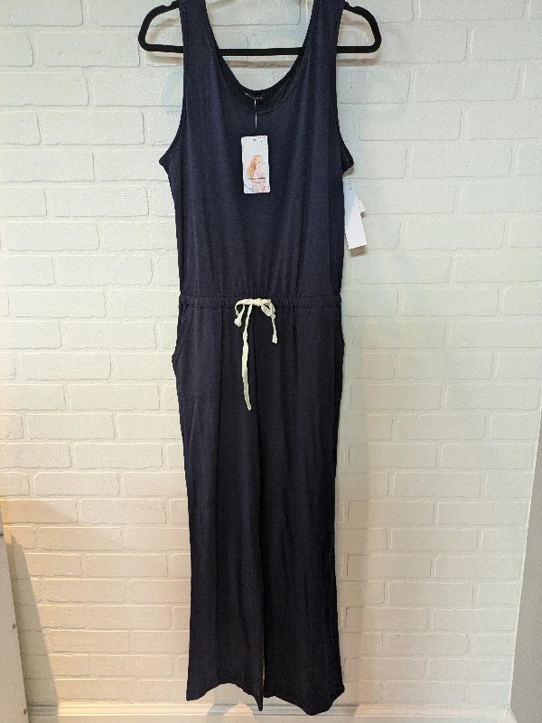 Exclusive Savings Navy Jumpsuit Clothes Mentor, Size L