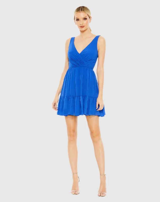 Blowout Deals Tiered Ruffle Fit & Flare Mini Dress