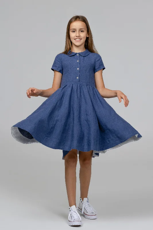 Referral Discount Mini Me Classic Dress, Short Sleeve