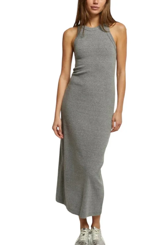 Special Promotion Cassidy Blondie Maxi Dress In Heather Grey