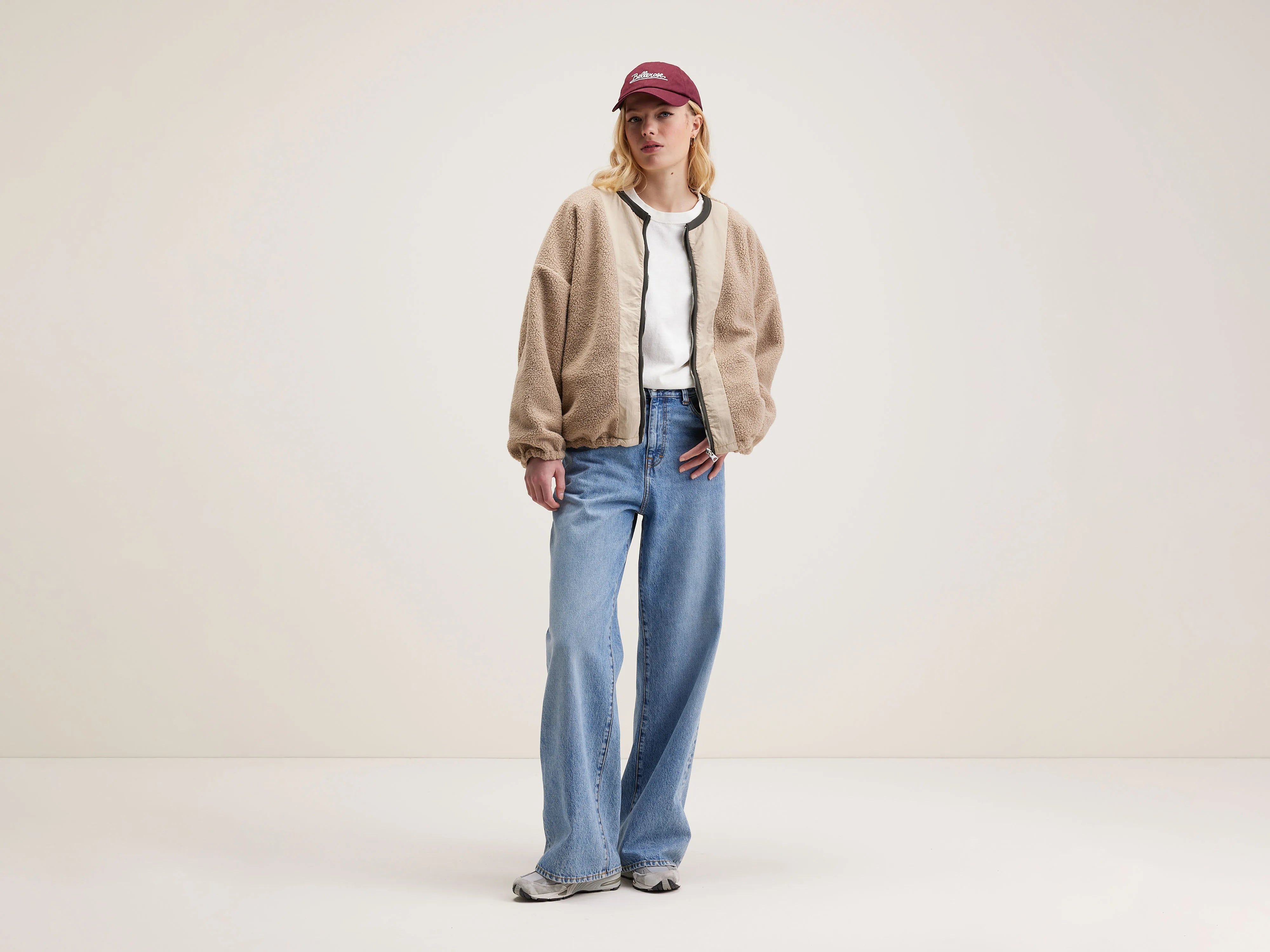 Instant Savings Janice teddy jacket (242 / W / EARTH)