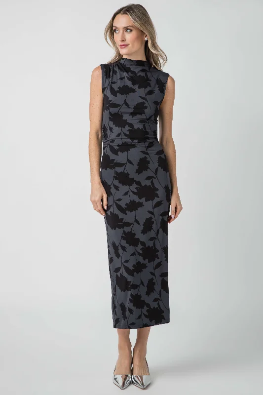 Limited Stock Z Supply Tatum Shadow Floral Midi Dress