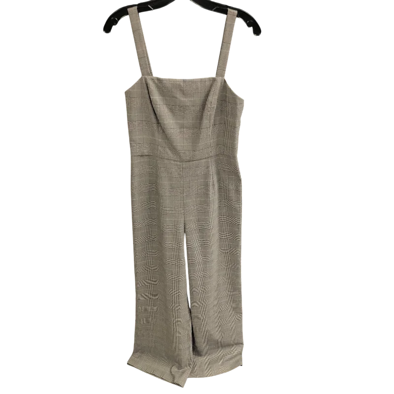 Online Only Jumpsuit By Gianni Bini In Plaid Pattern, Size: S