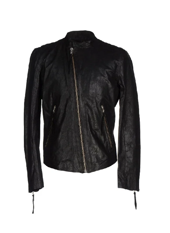 Price Cut BLK DNM Women's Black Leather Jacket 94 #WKL18901 Small $895 NWT