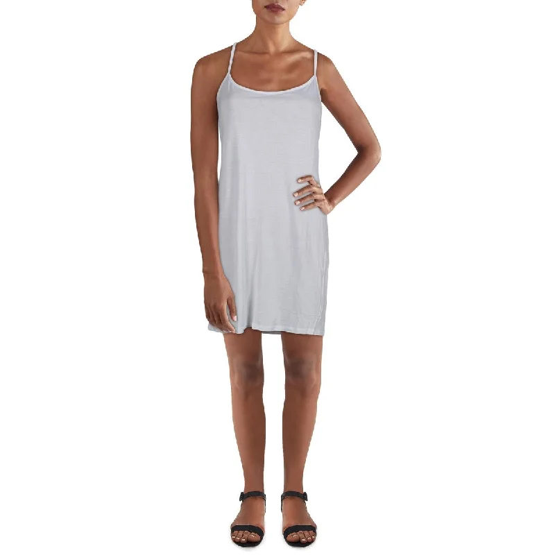 Daily Deals Henley Womens Casual Midi Shift Dress