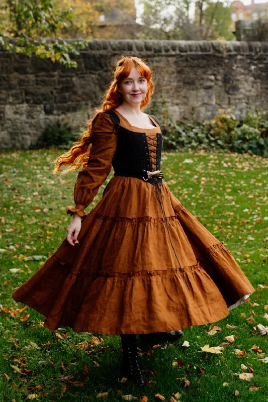 Final Markdown Sorrel Dress, Long Sleeve