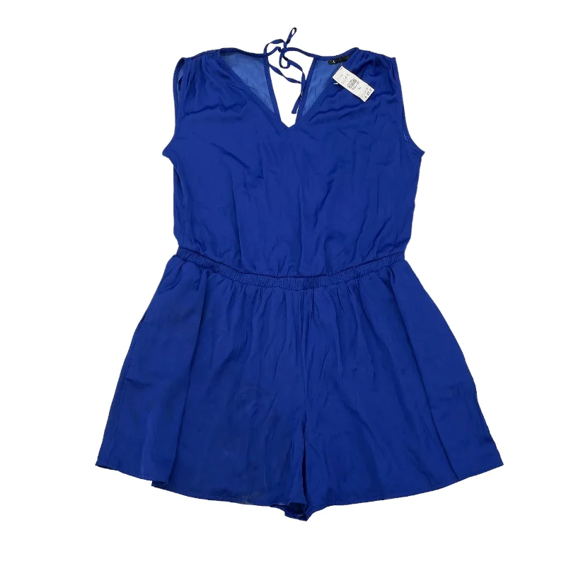 Best Deals Blue Romper Loft, Size Xs