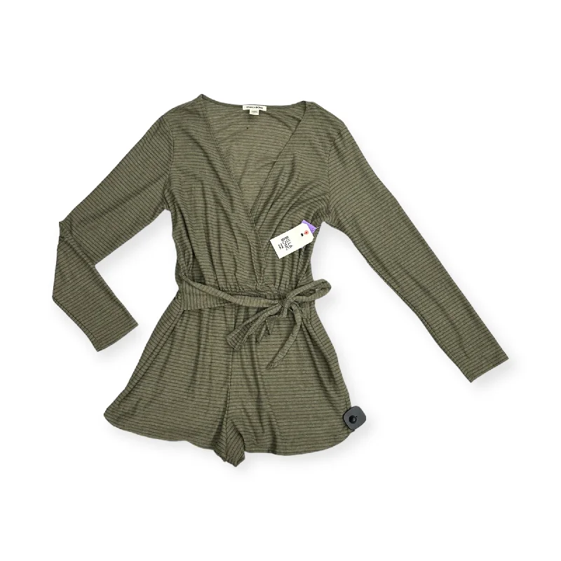 Seasonal Clearance Green Romper Billabong, Size L