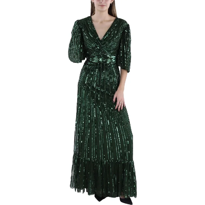 Year-End Sale Womens Embellished Special Occasion Evening Dress