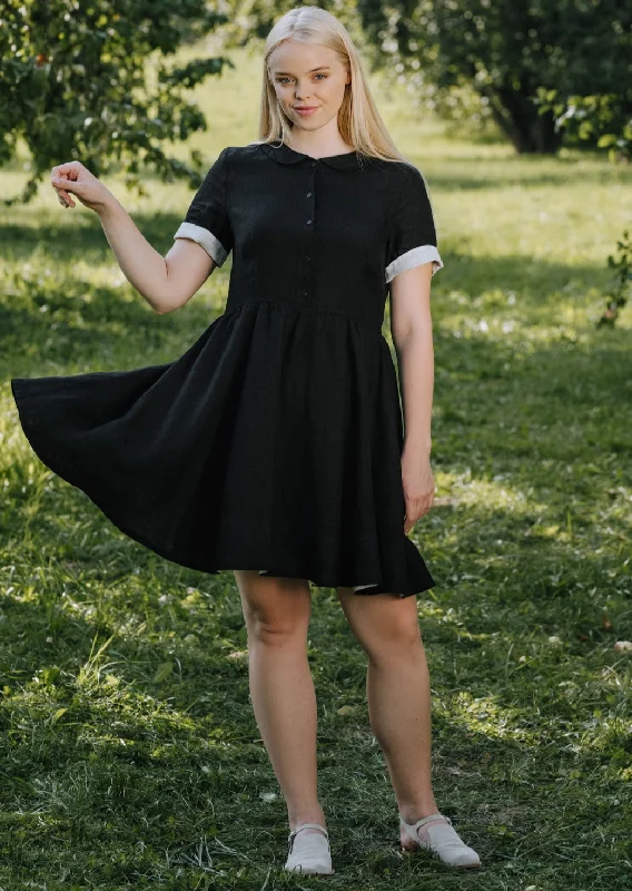 Extra Discounts Mini Classic Dress, Short Sleeve