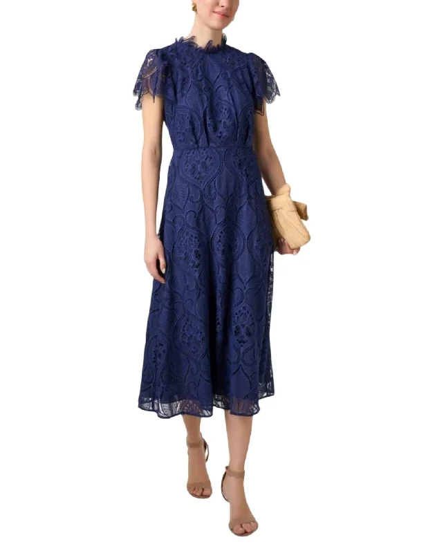 Closeout Norma Midi Dress In Navy