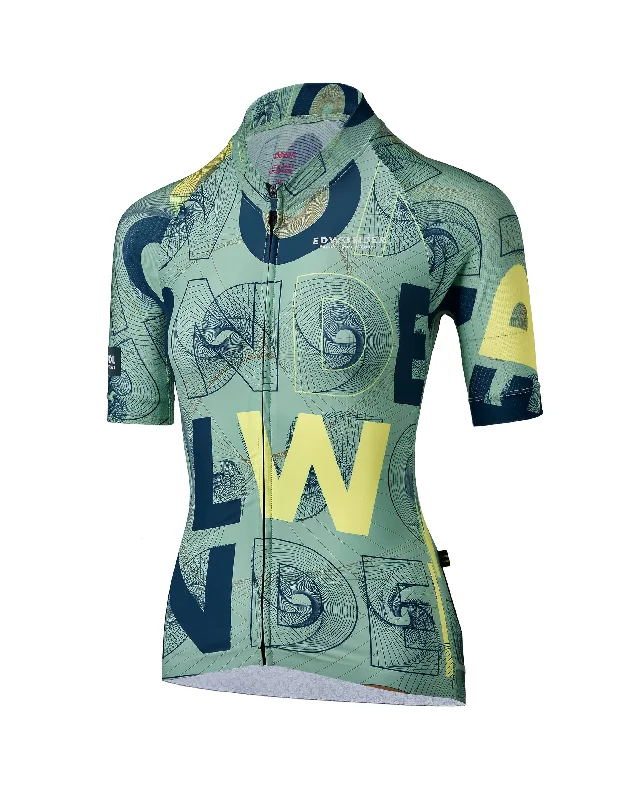 Special Price Women's Wonderfool Infinite Jersey 2.0 - Lime Green