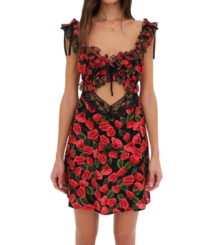 Big Discounts Varvera Mini Dress In Red