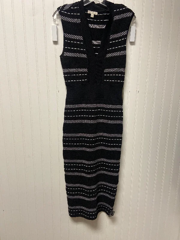 Year-End Clearance Dress Work By Eva Mendes In Black & White, Size: S