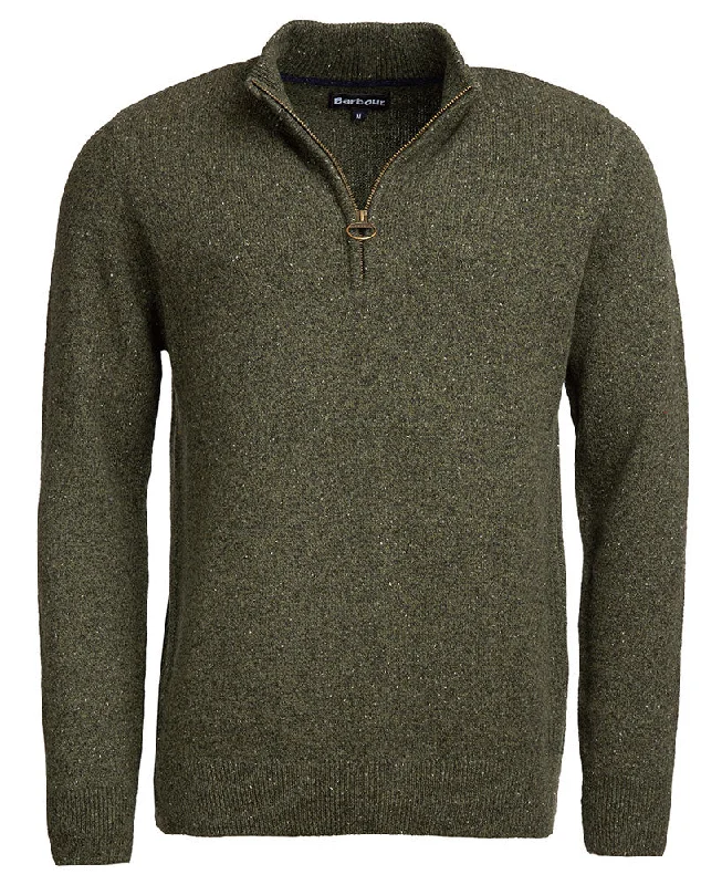 Referral Discount Essential Tisbury Half Zip - Dark Seaweed