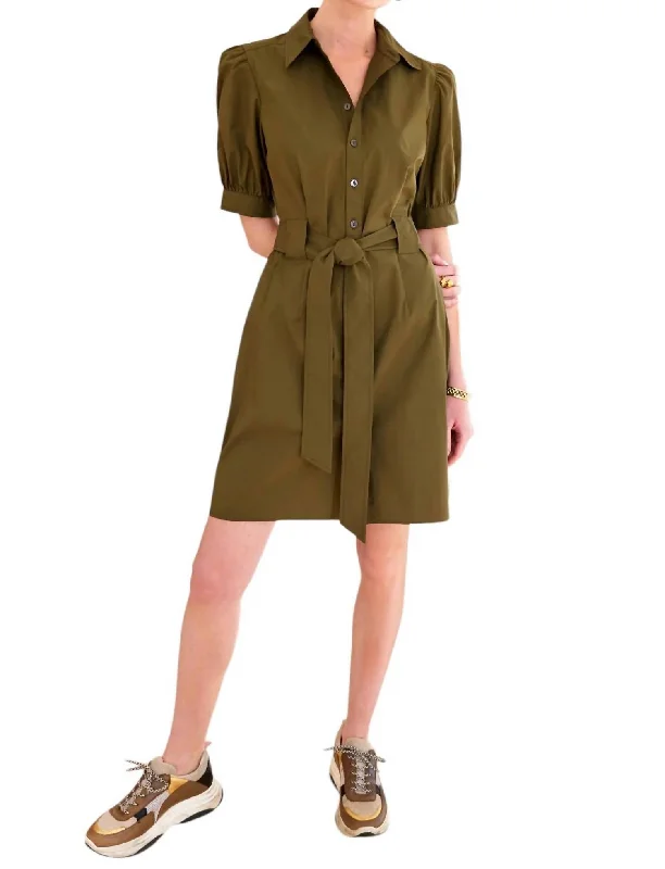 Exclusive Online Offer Piper Mini Dress In Olive