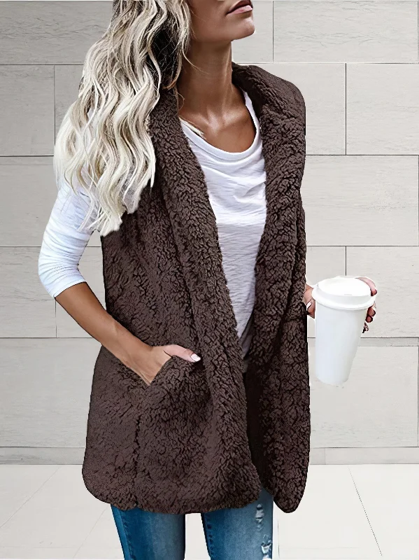 Savings Bonanza Relaxed Fit Sherpa Vest