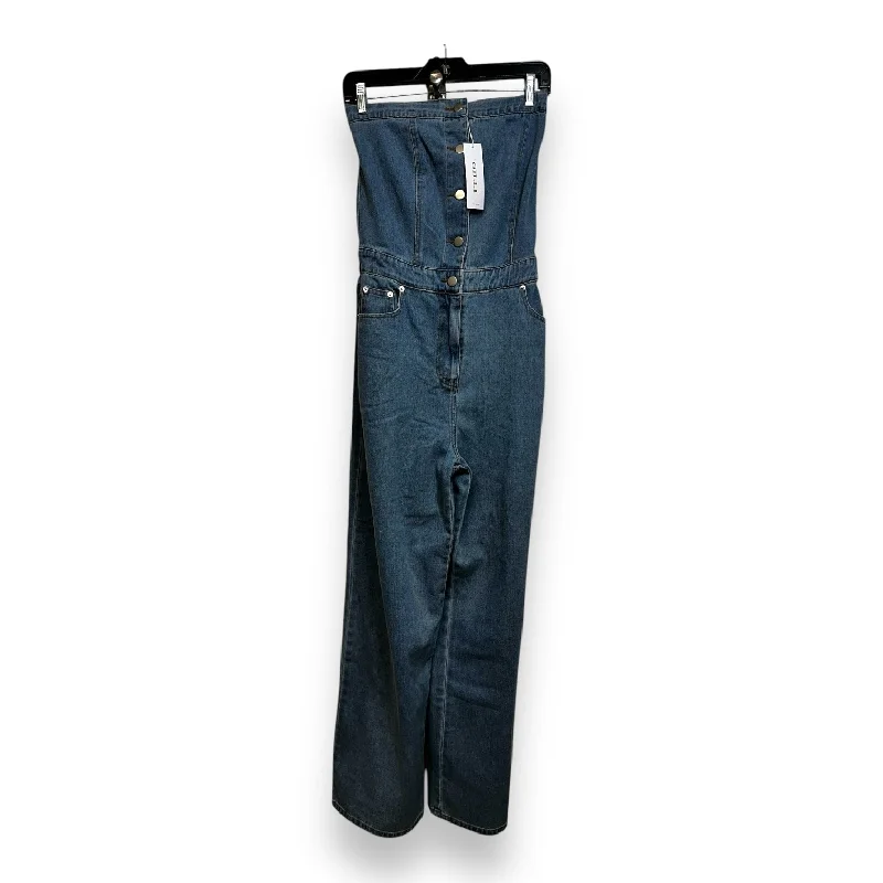 Deep Discounts Jumpsuit By Gilli In Blue Denim, Size: S