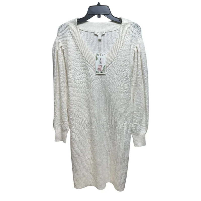 Special Savings Dress Sweater By Chelsea And Violet In Cream, Size: L