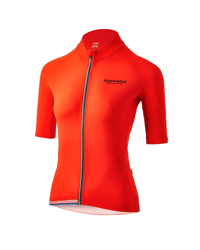 Super Sale Women's EdW Edition Jersey - Cinnabar Orange