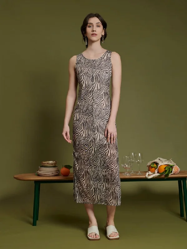 Today’s Deal Elise Mesh Midi Dress