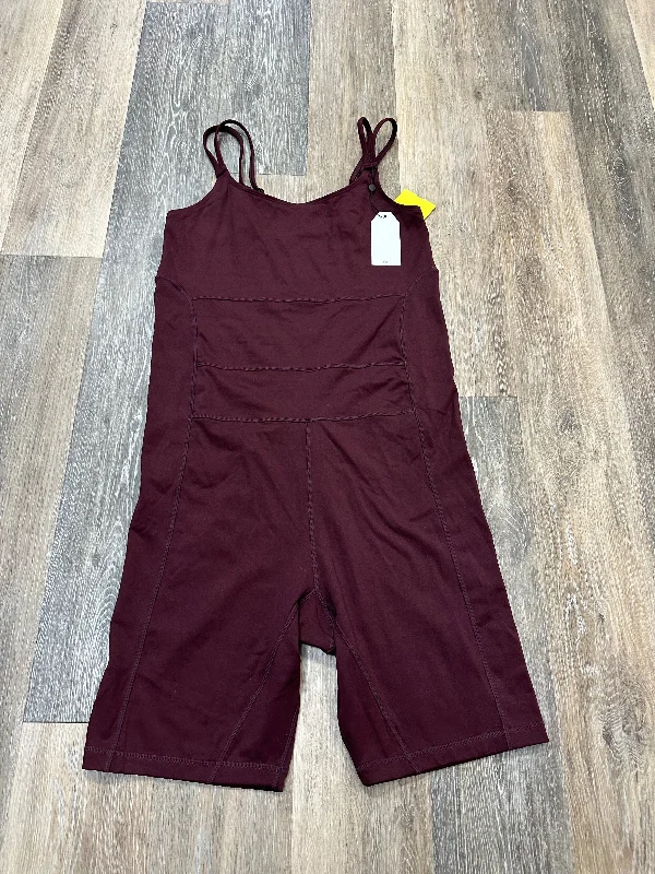 Act Fast Romper By Universal Standard In Maroon, Size: M