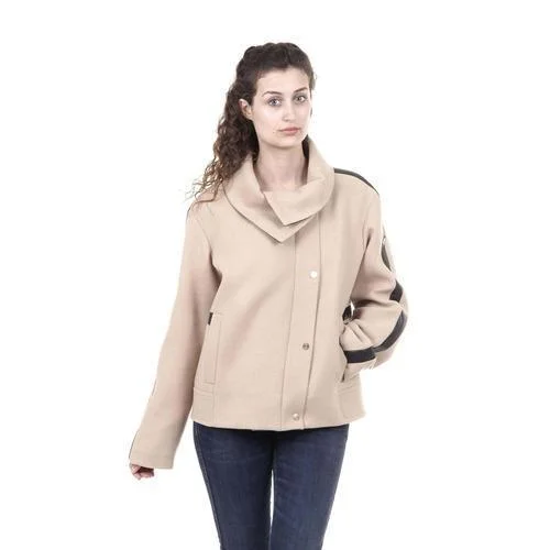 Midnight Sale Beige 46 EUR - 12 US Hogan Womens Jacket KJW03310060HAPC813