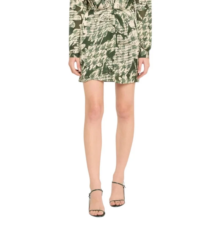 Special Savings Palmer Dress In Dark Sage Combo