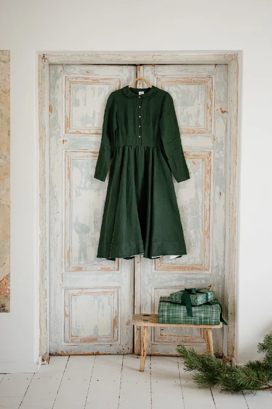 Daily Deals Classic Dress, Long Sleeve