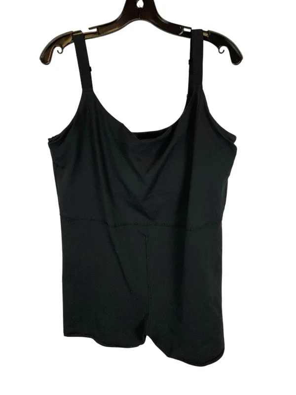 Can't Miss Romper By Aerie In Black, Size: Xxl
