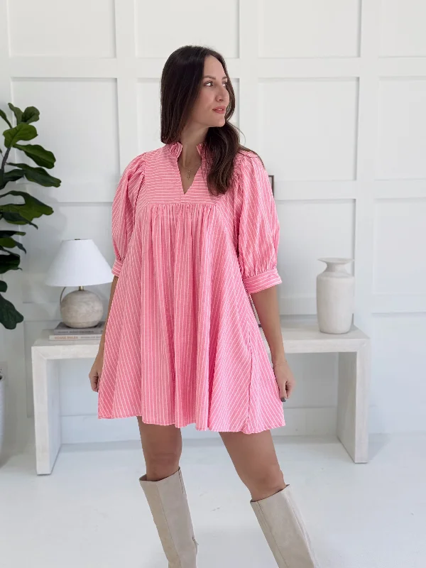 Clearance Items True To Yourself Mini Dress - Pink