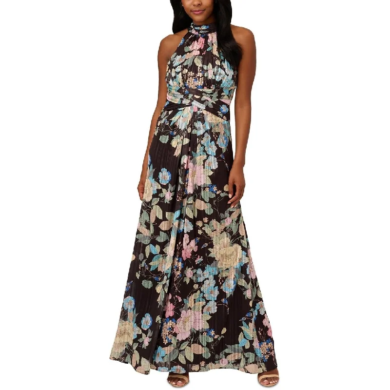 Clearance Items Womens Chiffon Floral Maxi Dress