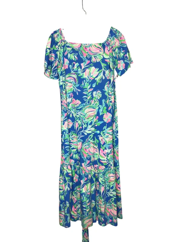 Special Price Dress Casual Maxi By Lilly Pulitzer In Multi-colored, Size: Xs