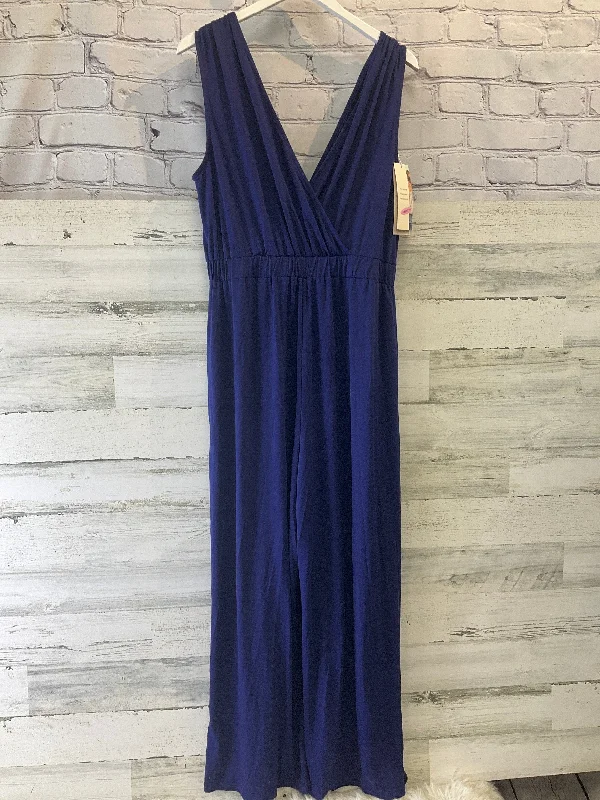 Price Rollback Jumpsuit By Clothes Mentor In Navy, Size: L