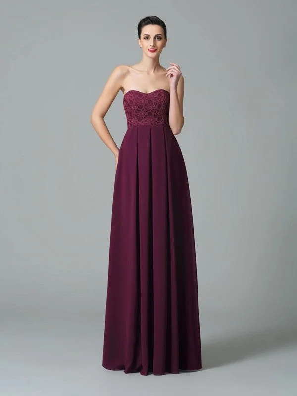 Special Discount A-Line/Princess Sweetheart Ruffles Sleeveless Long Chiffon Bridesmaid Dresses Special Discount A-Line/Princess Sweetheart Ruffles Sleeveless Long Chiffon Bridesmaid Dresses