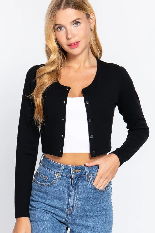 Huge Discounts Long Slv Round Neck Viscose Sweater