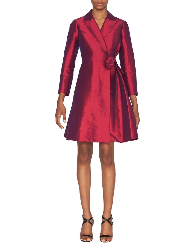 Price Drop Alert FOCUS by Shani Dupioni Wrap Dress