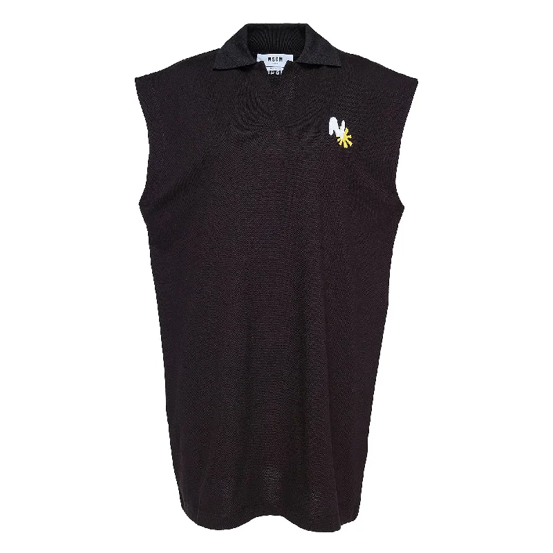 Great Deals Sunny M Wave Sleeveless Polo Dress