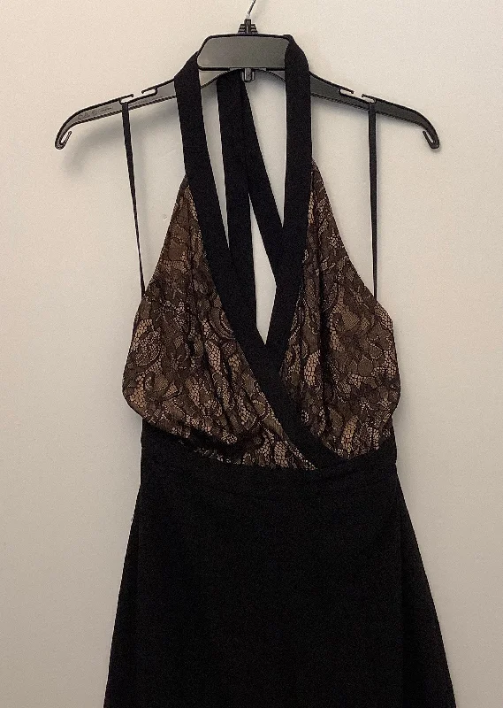 Can't Be Beat Jumpsuit By Bcbgmaxazria In Black, Size: S