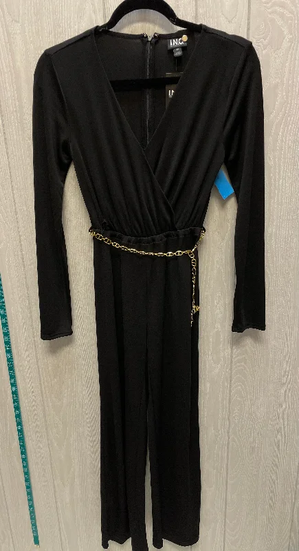 Super Deal Jumpsuit By Inc In Black & Gold, Size: Small