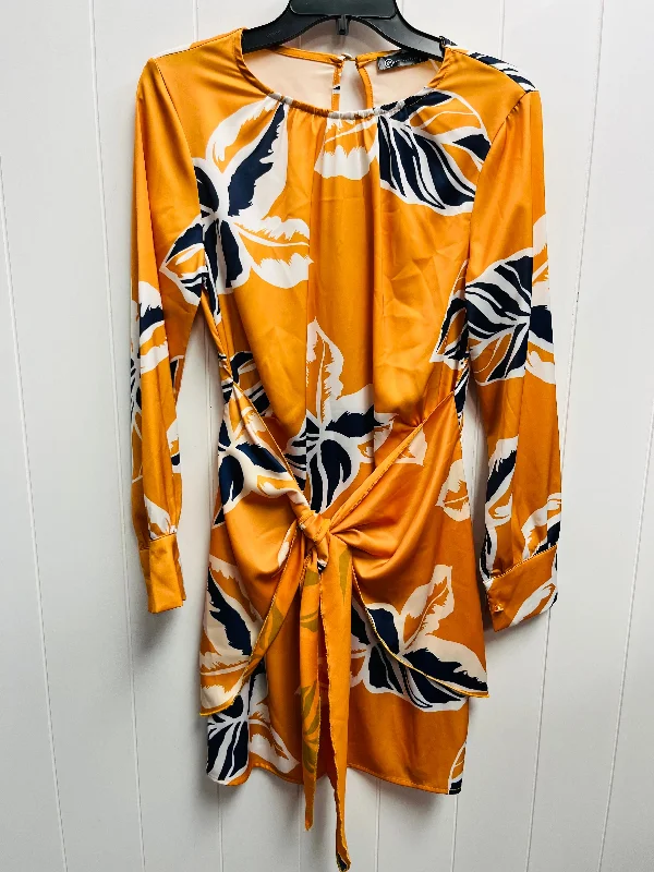 Amazing Deals Dress Casual Short By PRETTY GARDEN In Yellow, Size: S