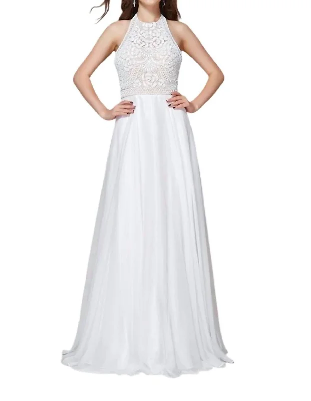 Time-Limited Offer Full Tulle Prom Dress In Ivory