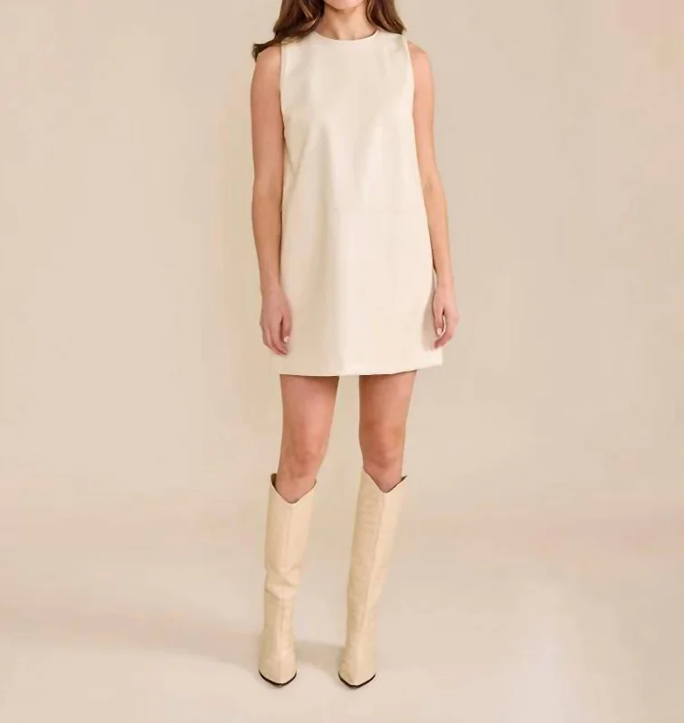 Price Drop Twiggy Dress In Creme