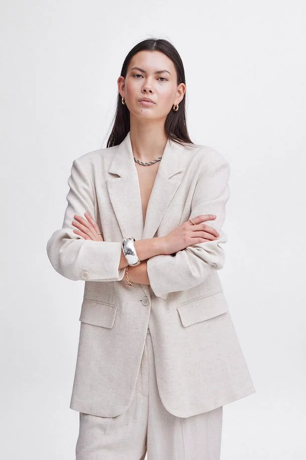 Markdown Madness Urbana Blazer Sandshell Melan