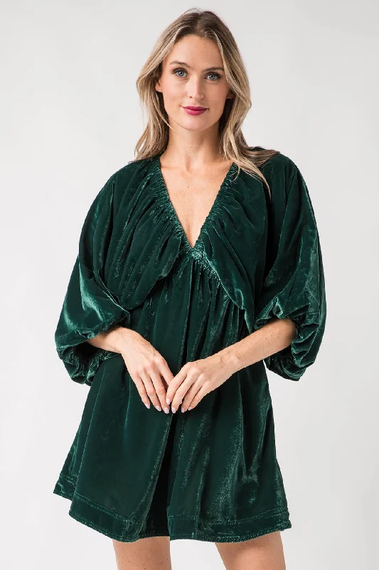 Special Price Free People Portia Velvet Mini Dress